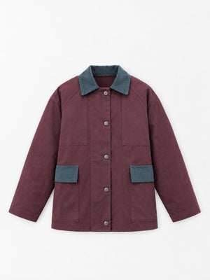 Acorn Contrast Collar Jacket