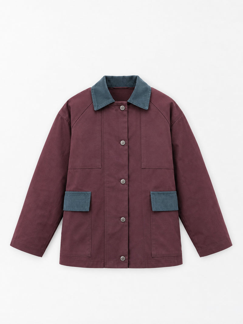 Acorn Contrast Collar Jacket