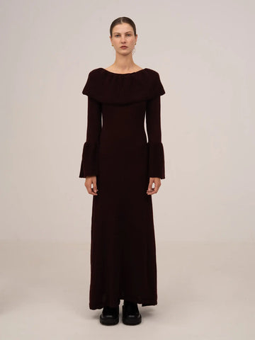 Juggler Brown Feather Dress