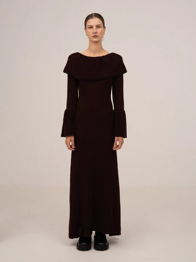 Juggler Brown Feather Dress