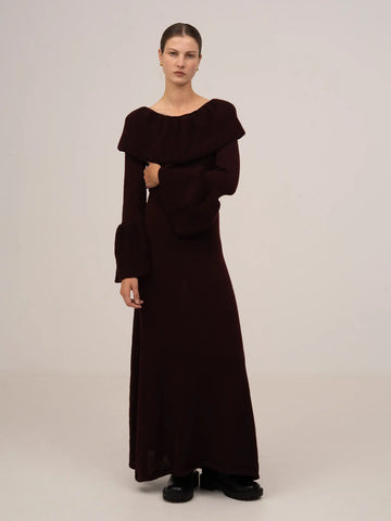 Juggler Brown Feather Dress