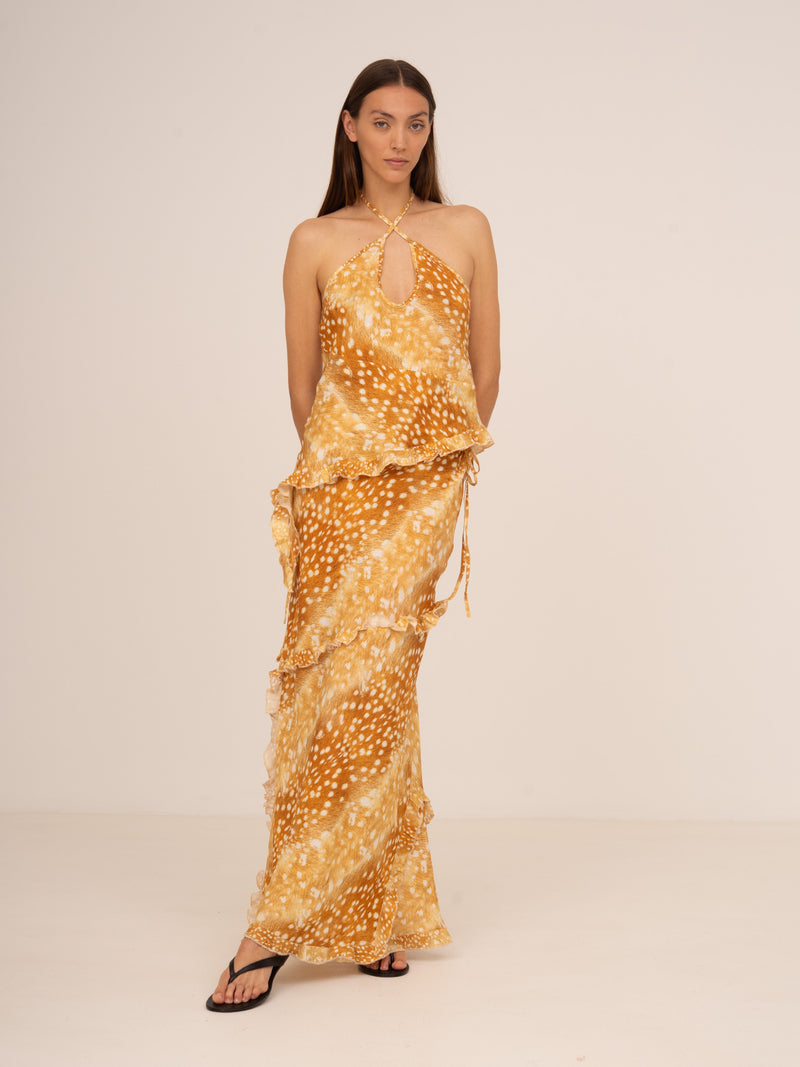 Wild Ecstasy Animal Print Skirt
