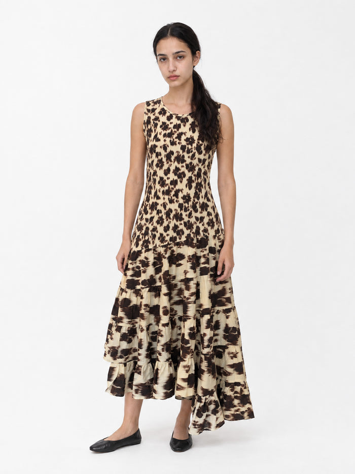 Field Flower Drop Waist Dress