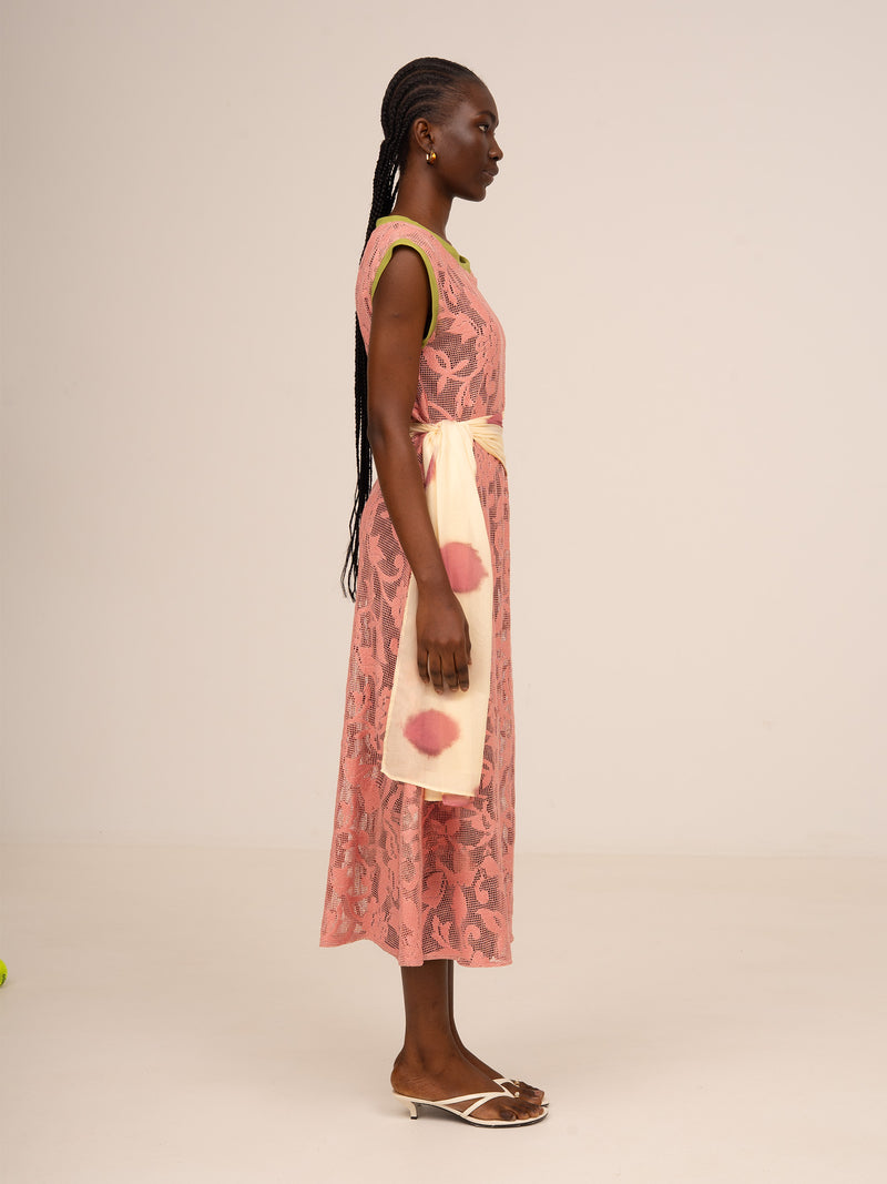 Proposal Pink Embroidery Occasion Dress