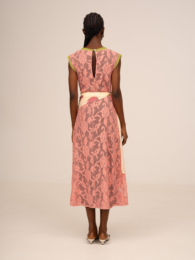 Proposal Pink Embroidery Occasion Dress