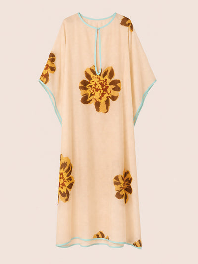 Saltair Floral Kaftan Dress