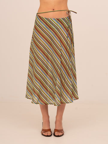 Cala Striped Skirt