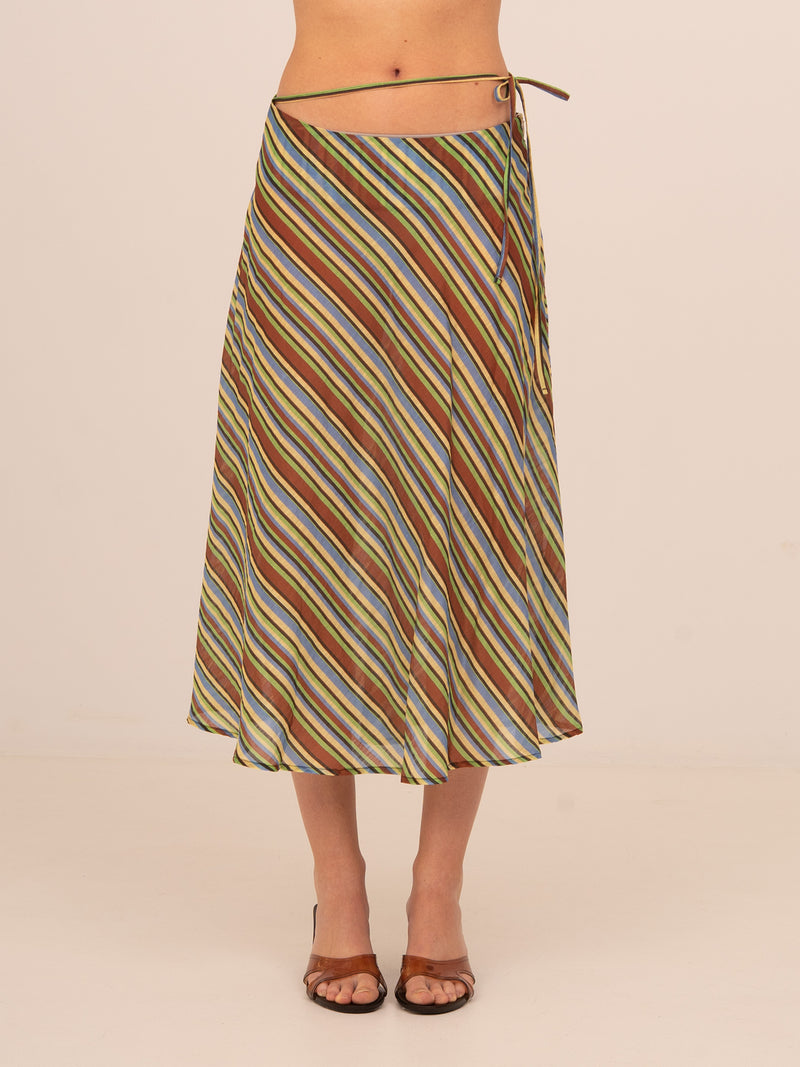 Cala Striped Skirt