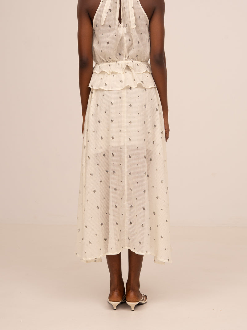 Lumea Floral Print Midi Skirt