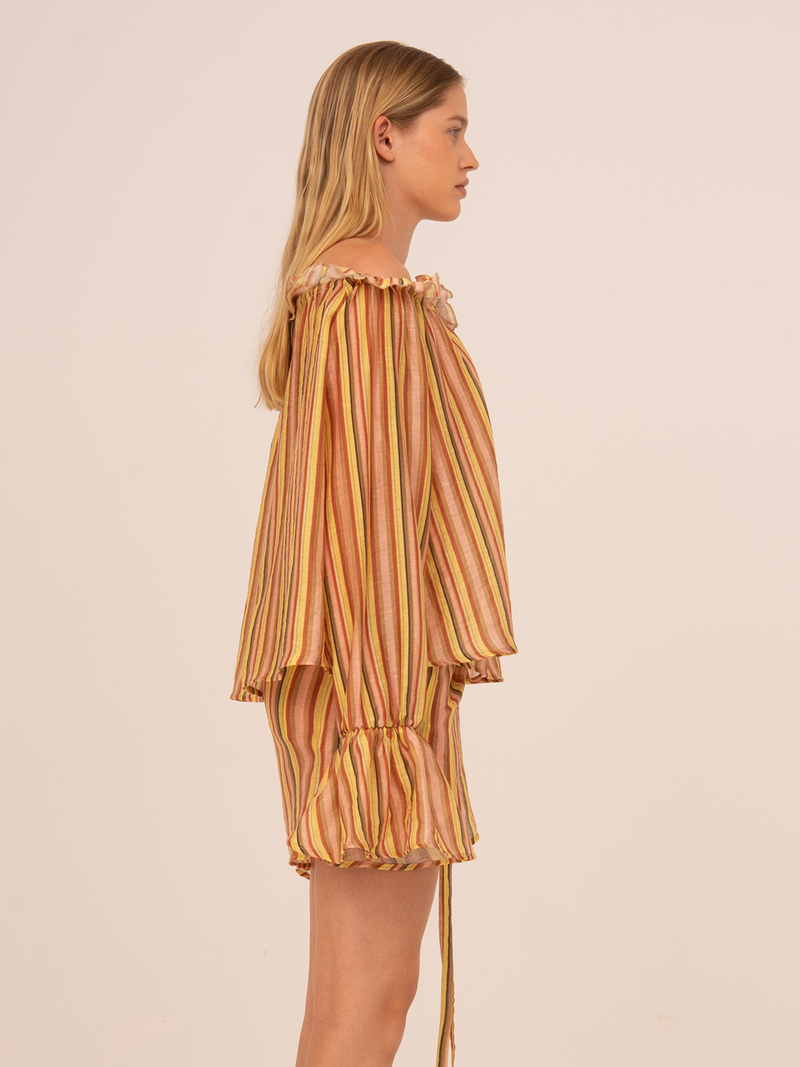 Zest Striped Blouse