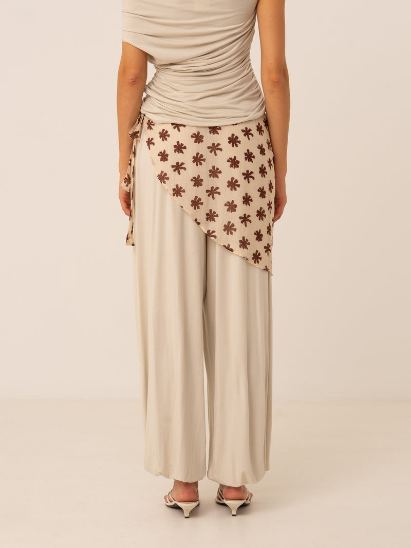 Riviera Ivory Balloon Pants
