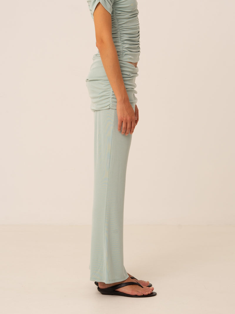 Turquoise Persephone Jersey Pants