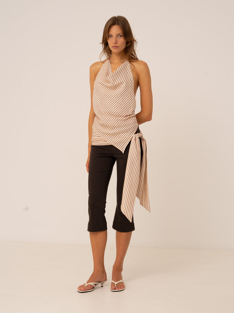 Sienna Wrap Capri Pants