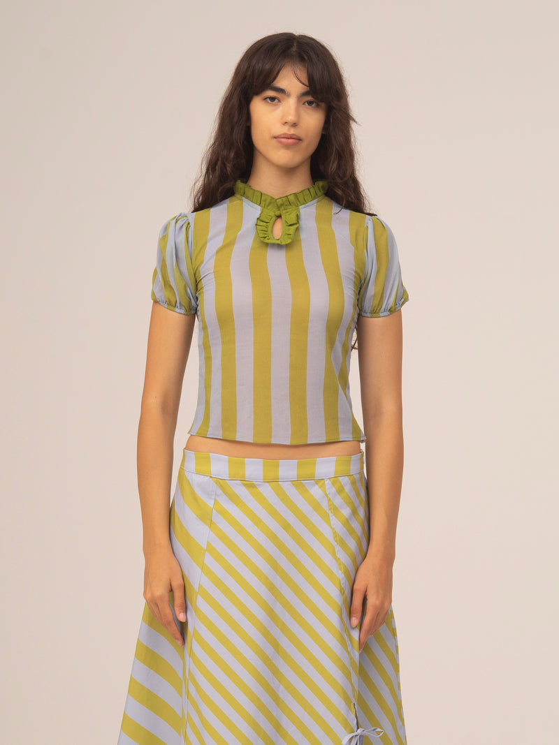 Amalfi Echo Striped Top