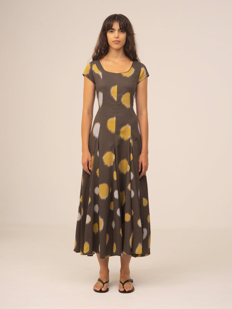 Eclipse Honour Polka Dot Occasion Dress
