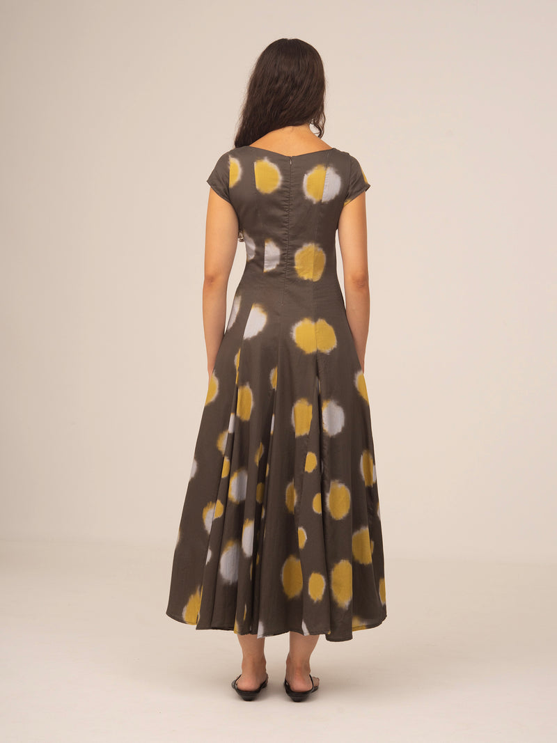 Eclipse Honour Polka Dot Occasion Dress