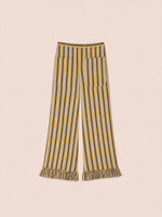 Completa tu look con Golden Serenity Striped Pants