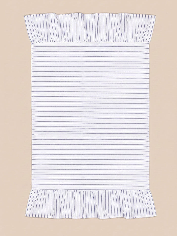 Dune Blue Striped Towel