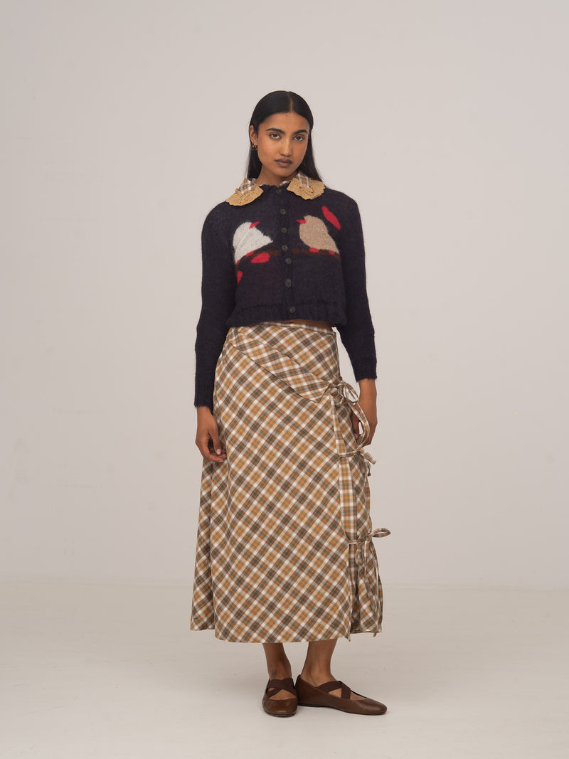 Carolina Bird Knit Cardigan