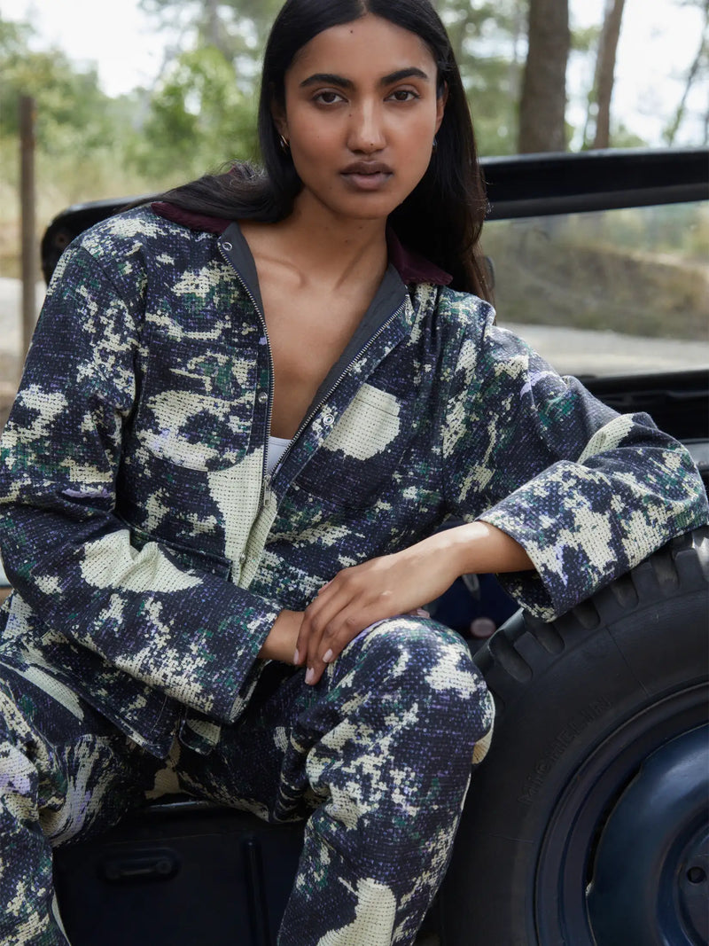 Carolina Bird Print Jeans