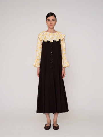 Chocolat Brown Maxi Dress