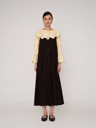 Chocolat Brown Maxi Dress