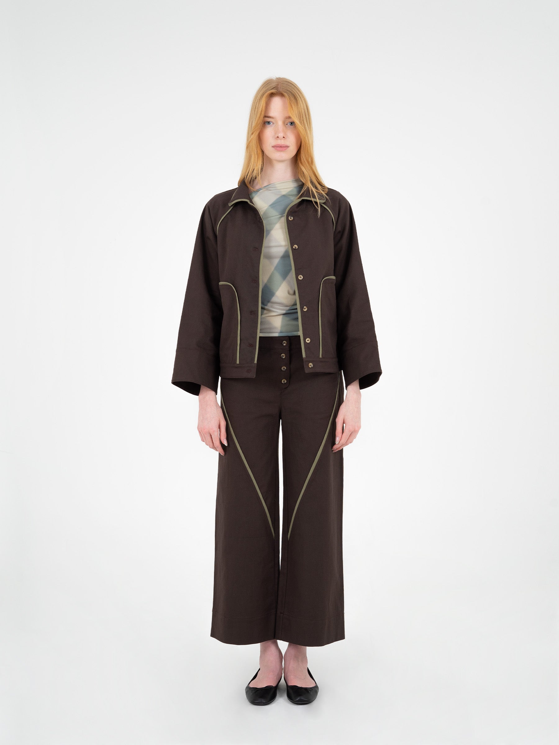 Cityscape Brown Denim Jeans pantalones