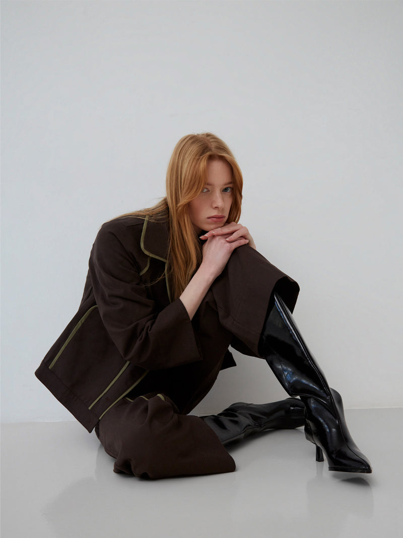 Cityscape Brown Denim Jeans pantalones