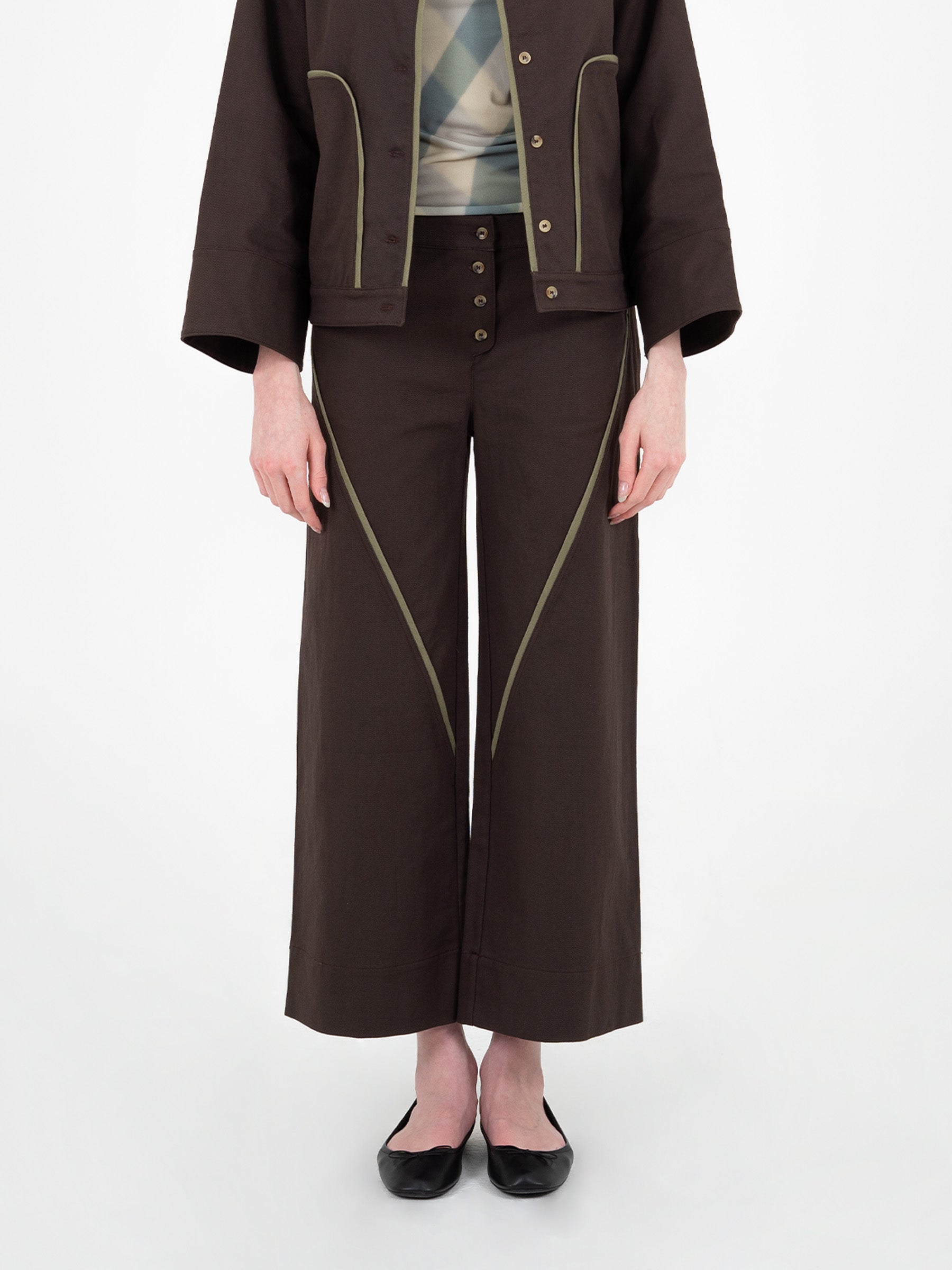 Cityscape Brown Denim Jeans pantalones