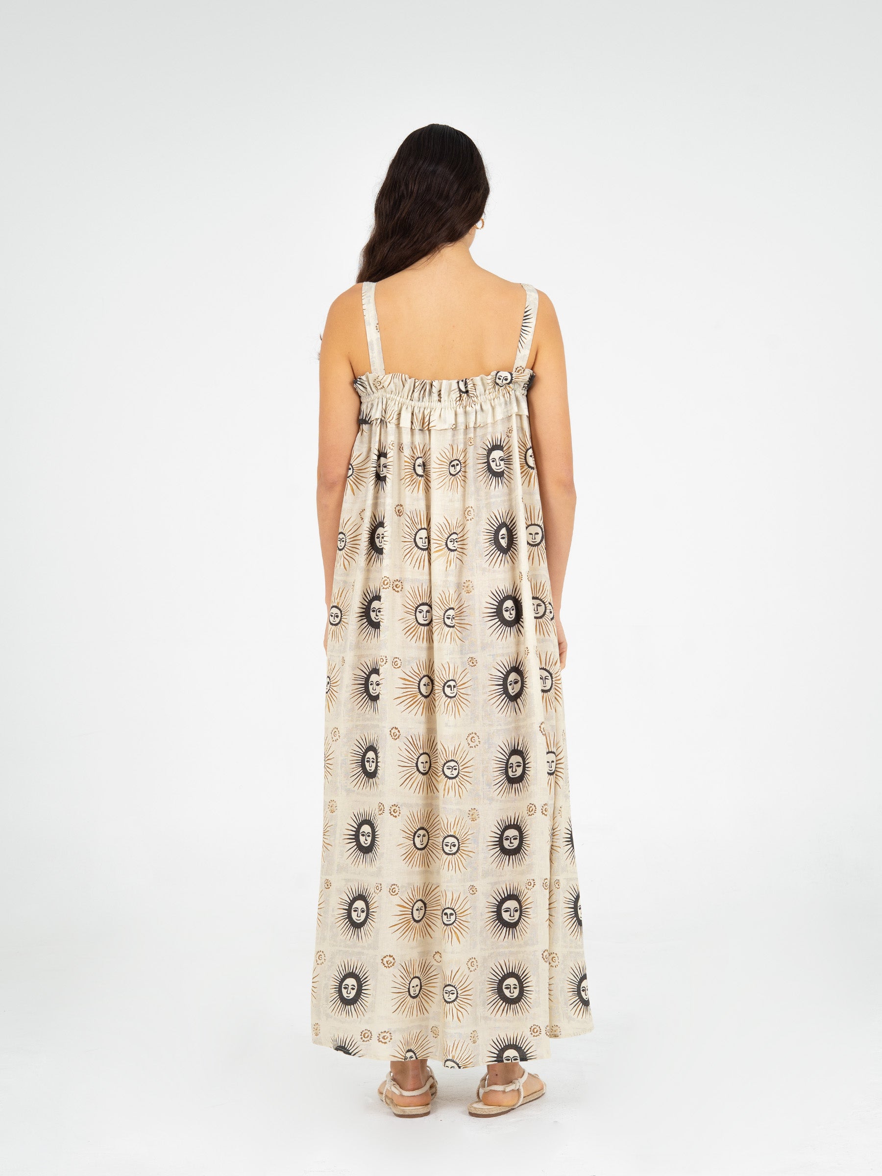 Clara Sun-Printed Maxi Dress vestidos