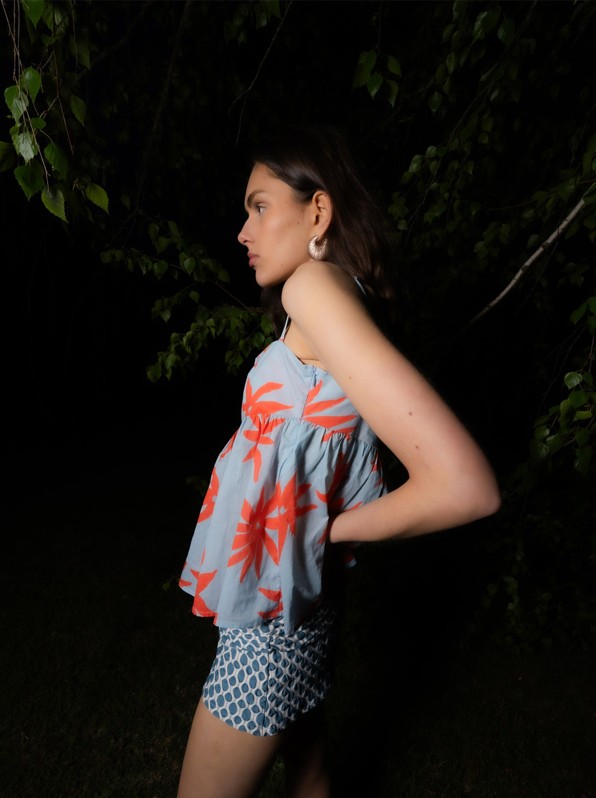 Craft Jersey Blue Ruched Shorts camisas y camisetas