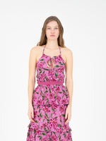 Completa tu look con Dualia Lilac Floral Print Top