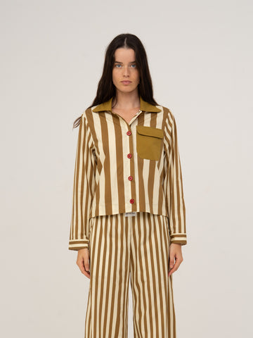 Elevator Striped Shirt