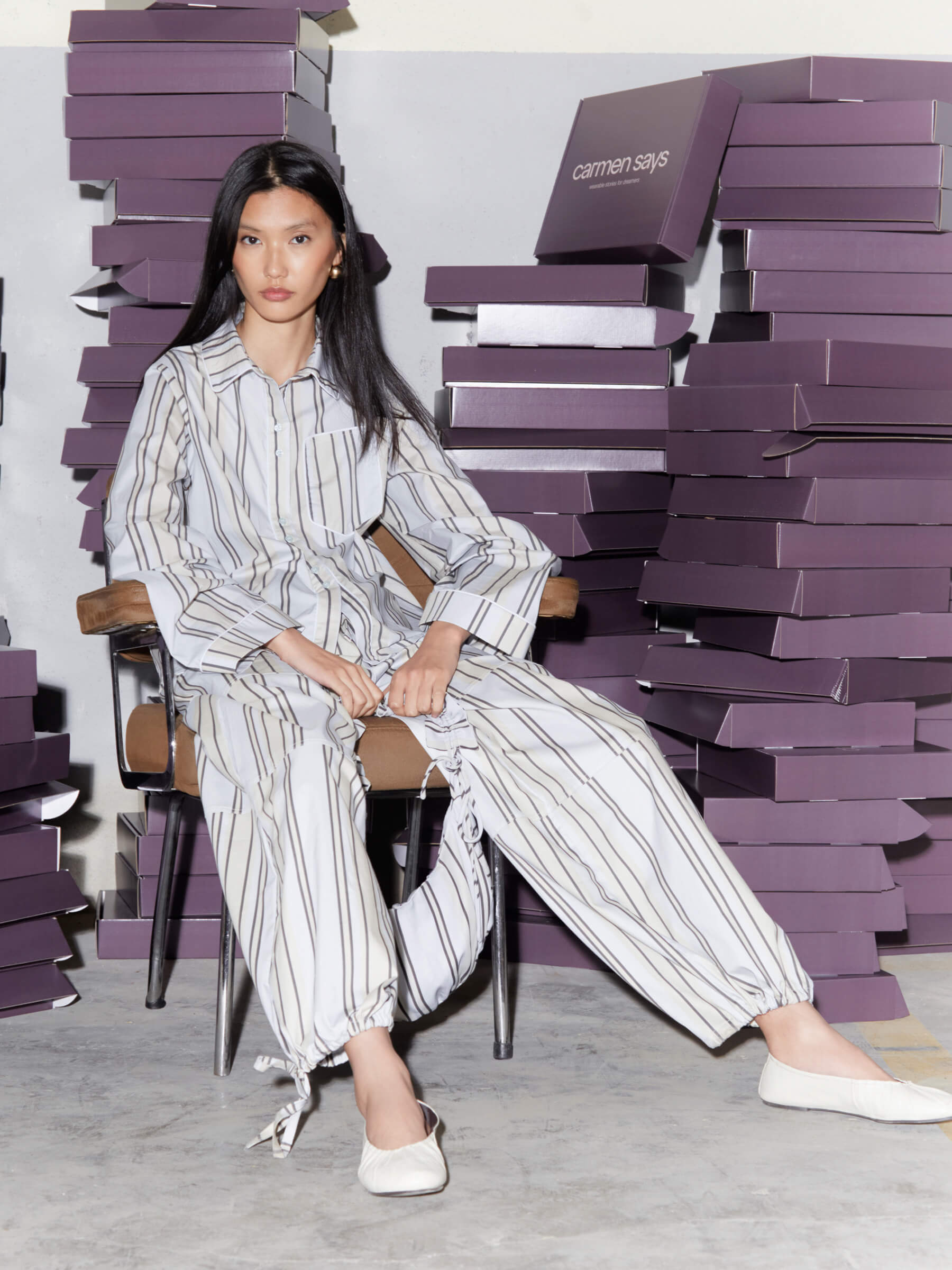 FOMO Striped Shirt camisas y camisetas