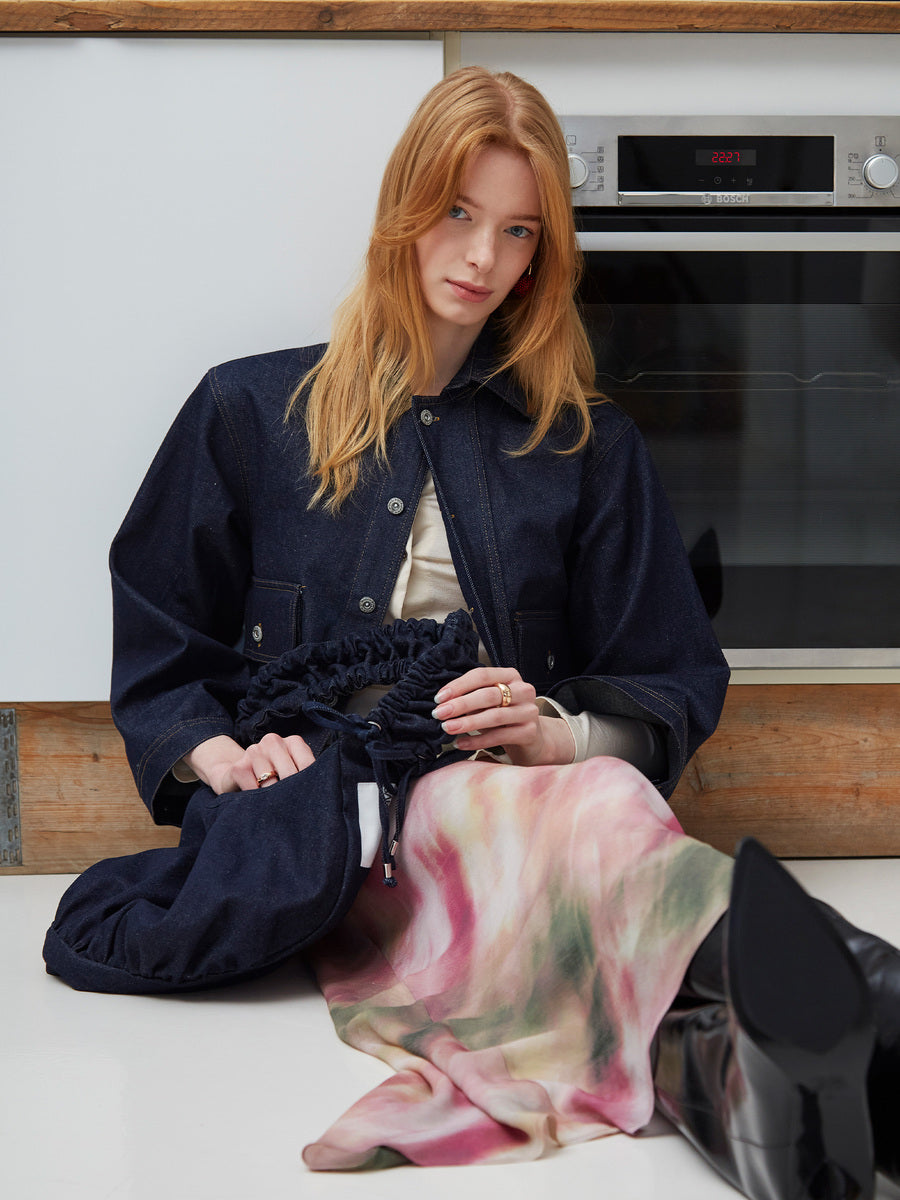 Flame Print Skirt camisas y camisetas