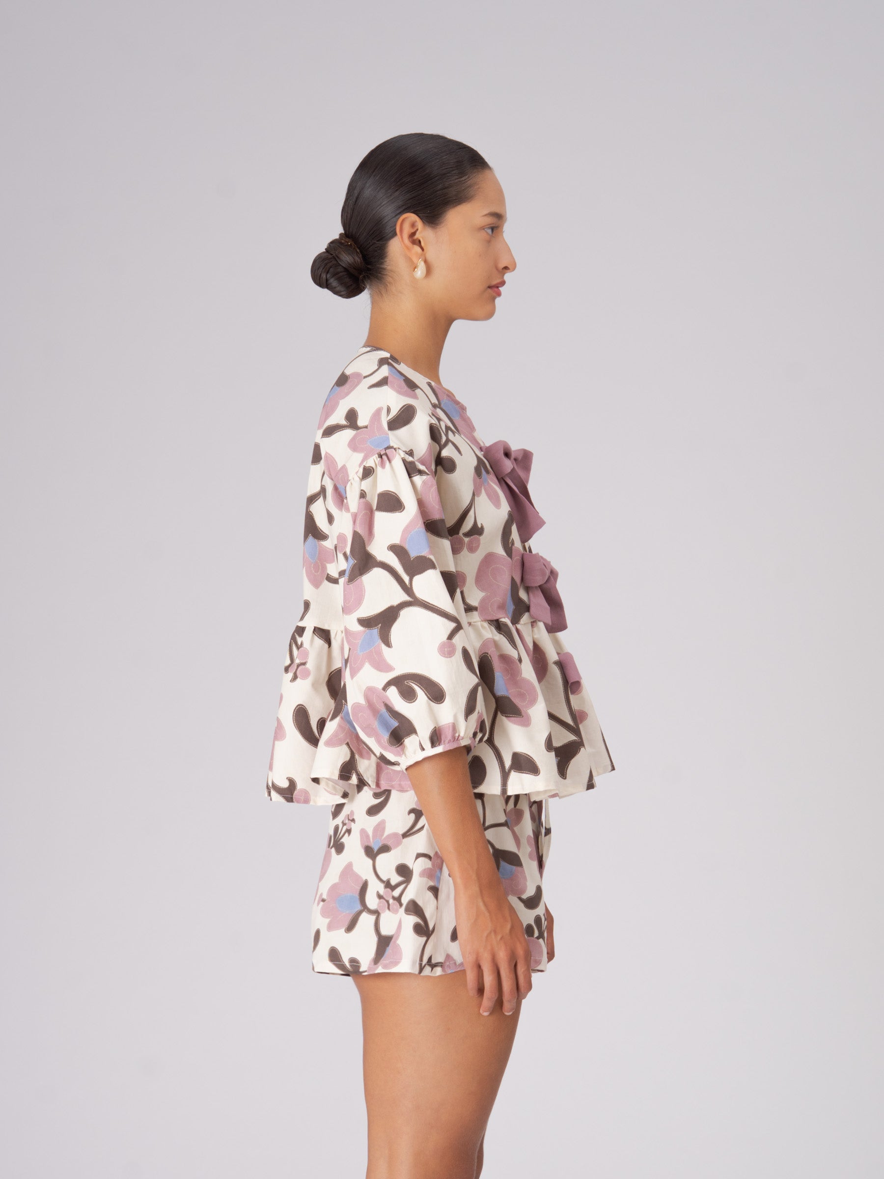 Floral Spirit Flower Print Top top