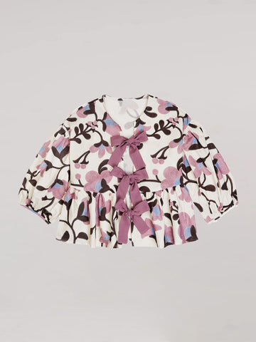 Floral Spirit Flower Print Top