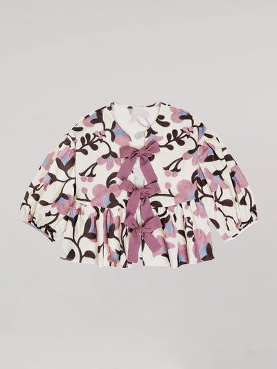 Floral Spirit Flower Print Top