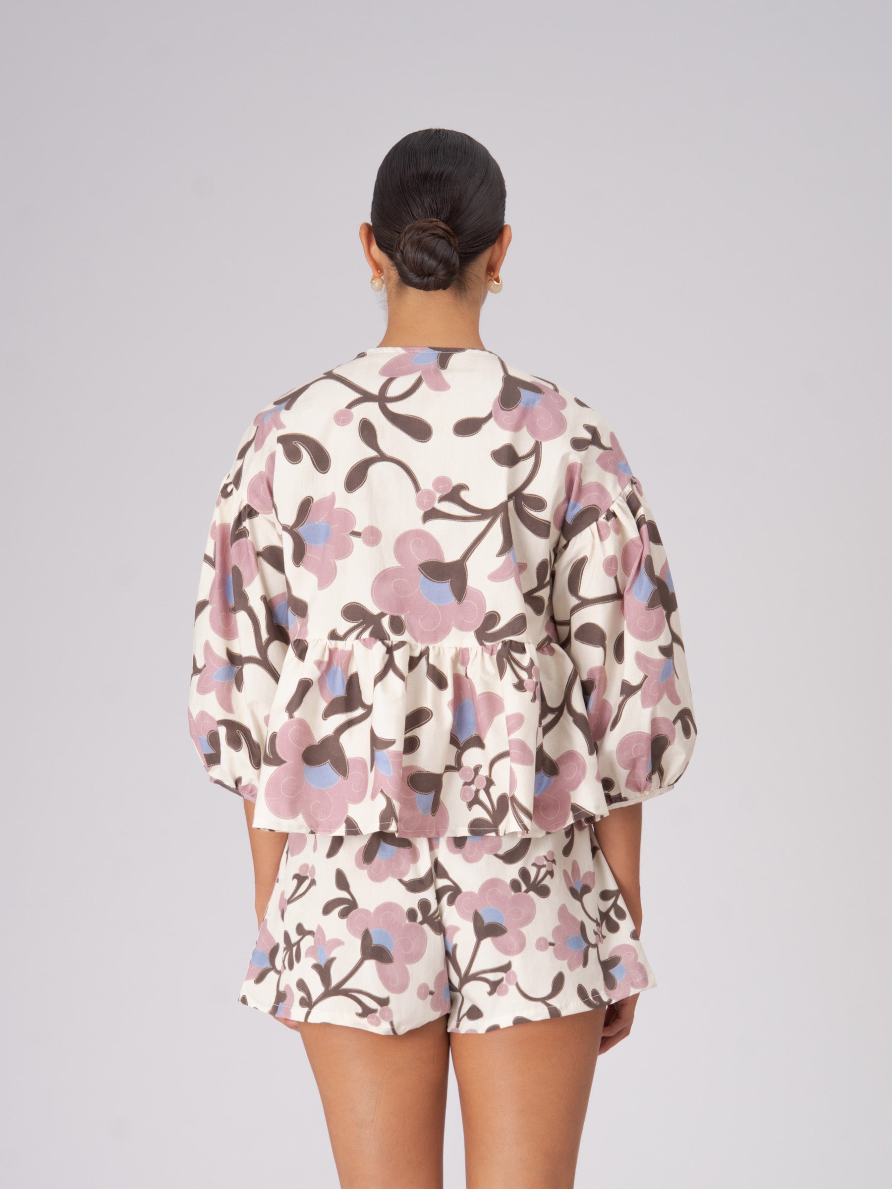 Floral Spirit Flower Print Top top