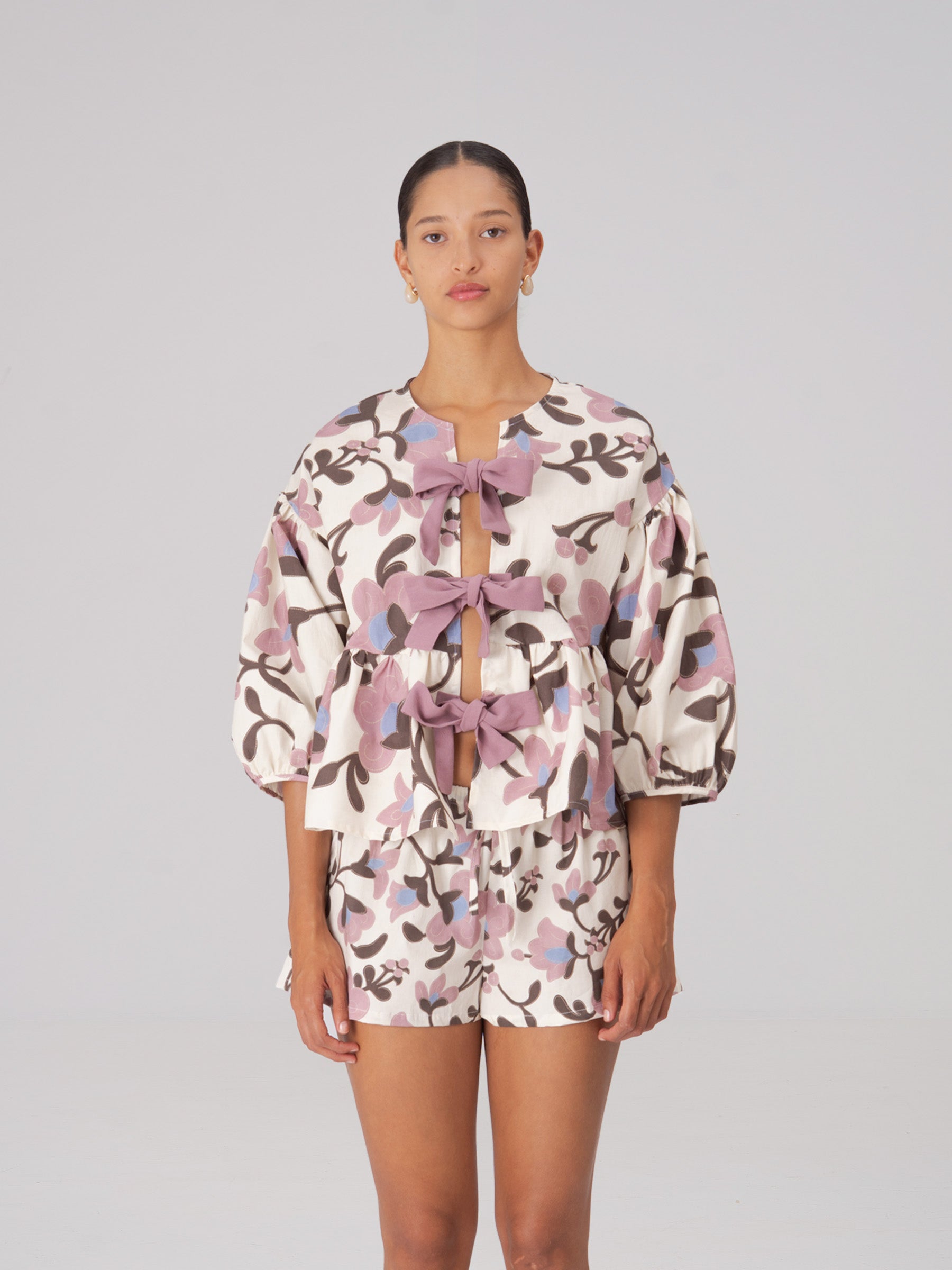 Floral Spirit Flower Print Top top