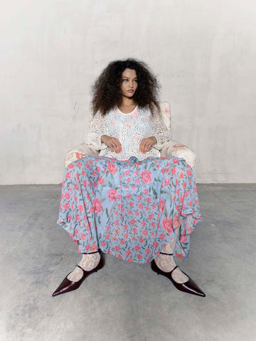 Floralis Floral Print Dress