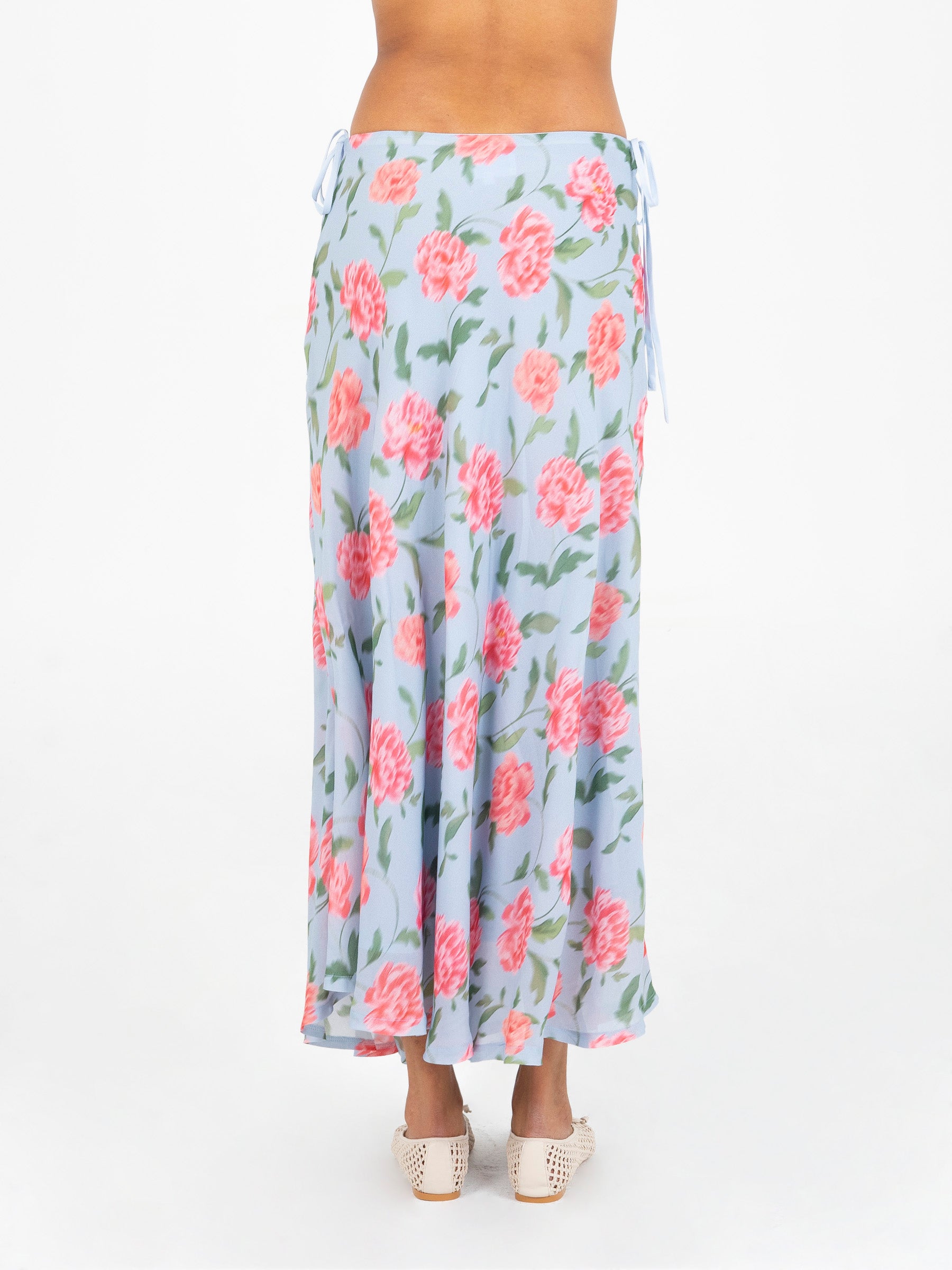 Floralis Floral Print Skirt falda