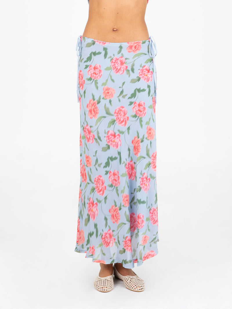 Floralis Floral Print Skirt falda