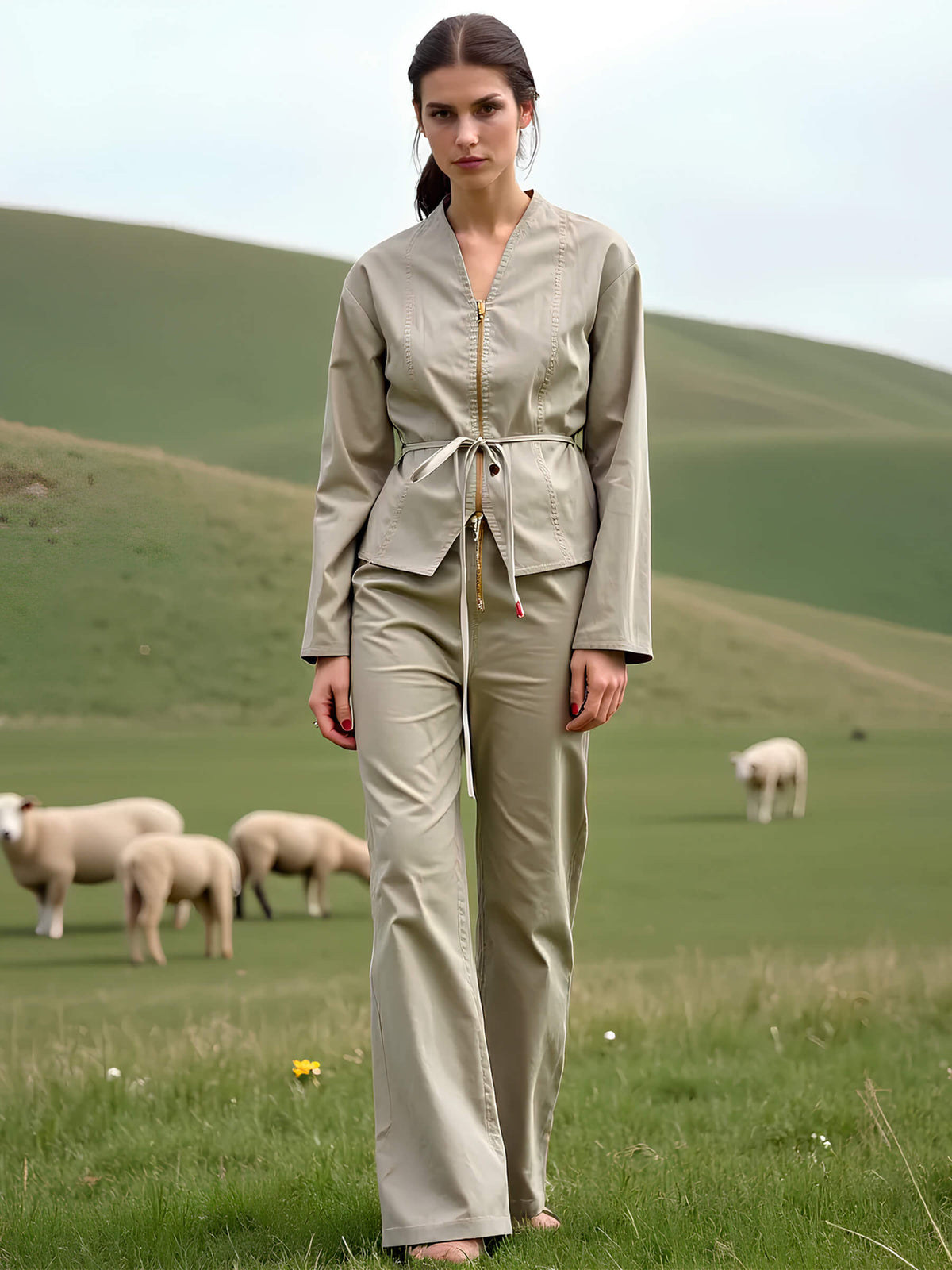 Fuji Beige Jacket chaqueta