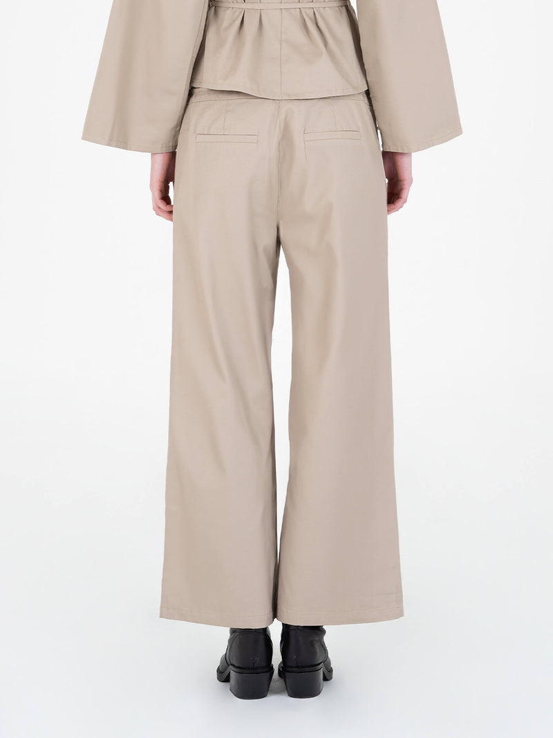 Fuji Beige Pants pantalones