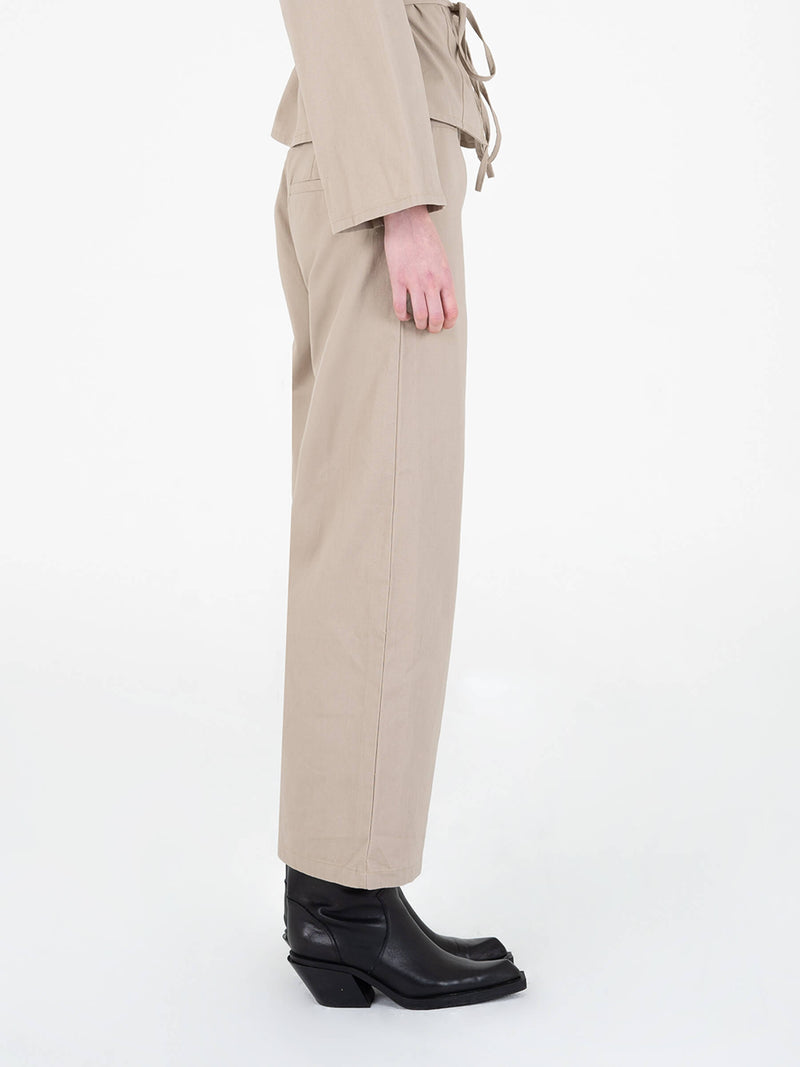 Fuji Beige Pants pantalones