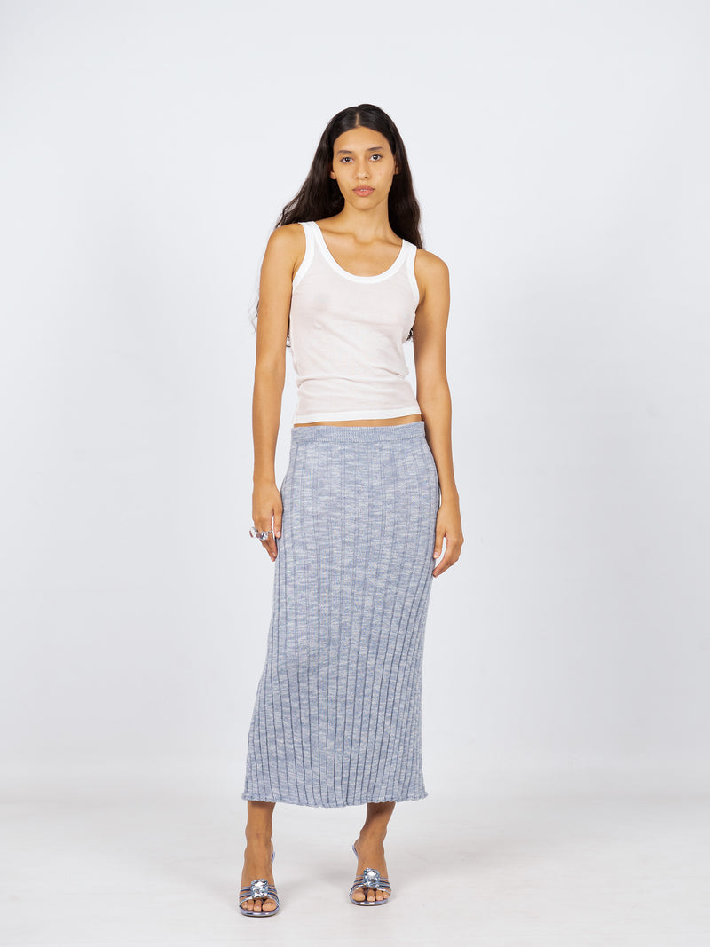 Galatea knitted skirt camisas y camisetas