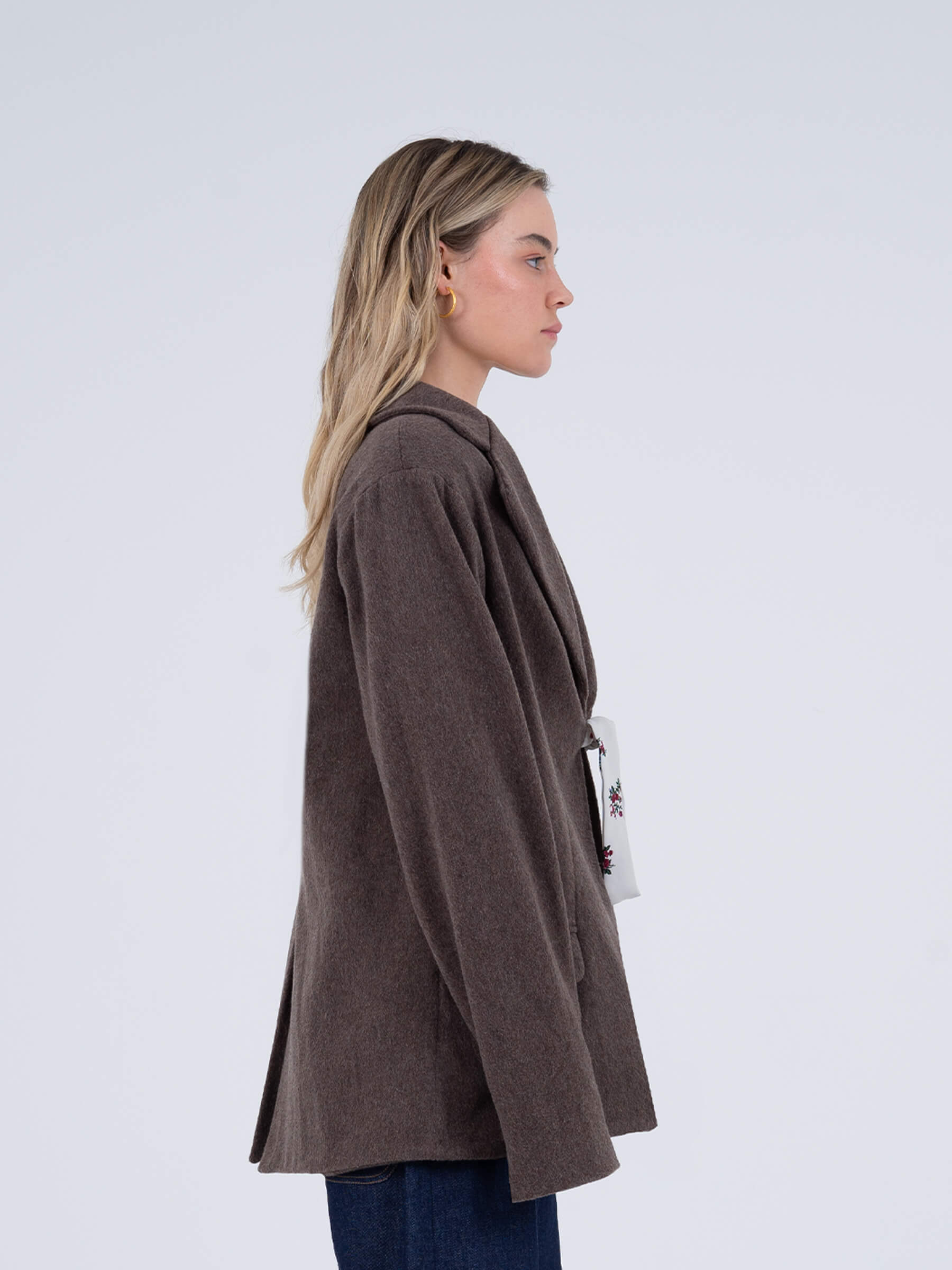 Haven Brown Blazer chaqueta