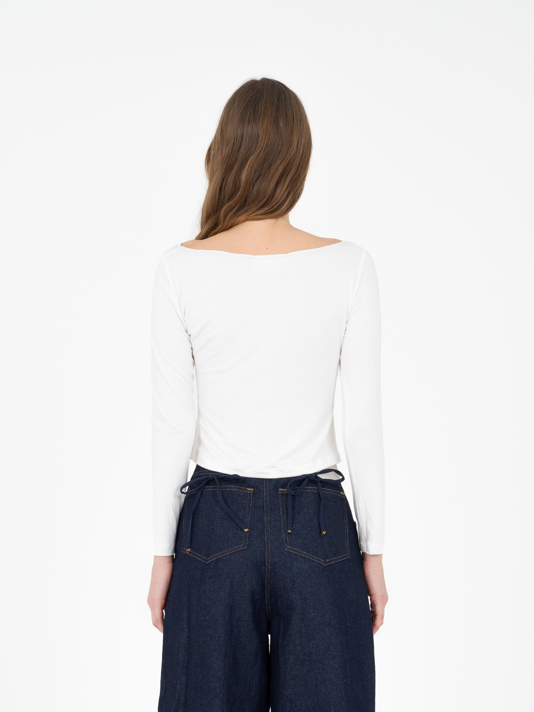 Heart White Top camisas y camisetas