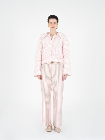 Heavenly Floral-Print Puffer Jacket 